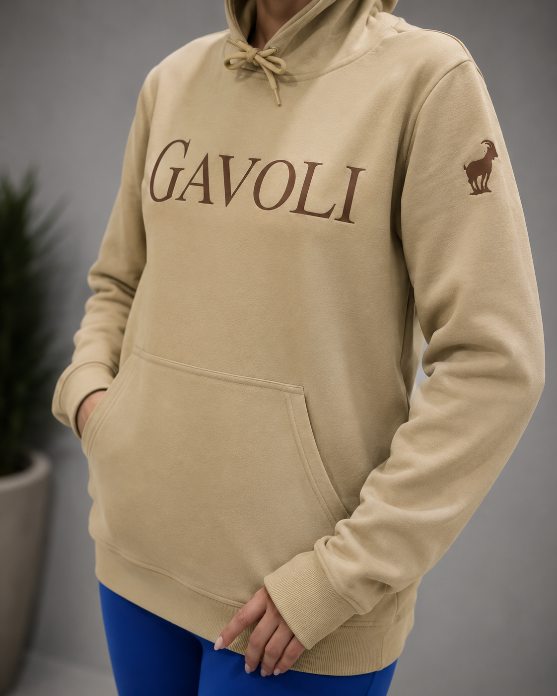GAVOLI CLASSIC HOODIE BROWN