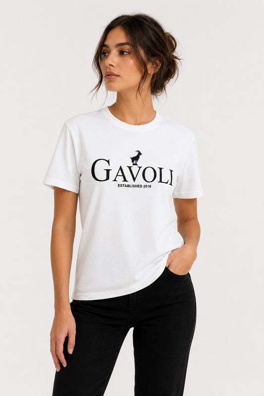 GAVOLI Established Tee - White