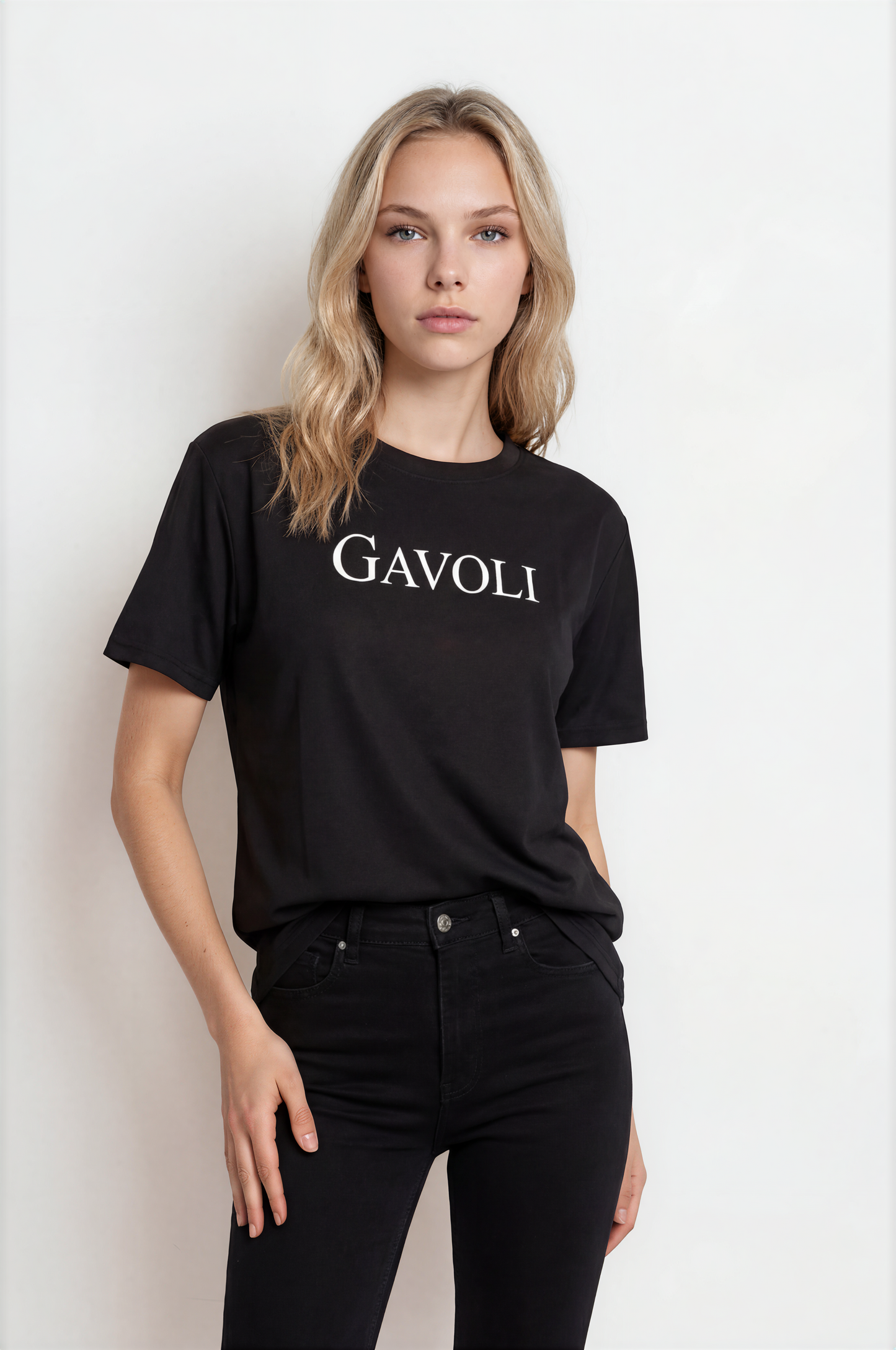 GAVOLI Classic Tee — Black