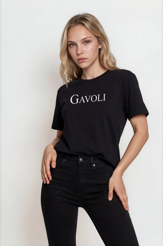 GAVOLI CLASSIC TEE BLACK