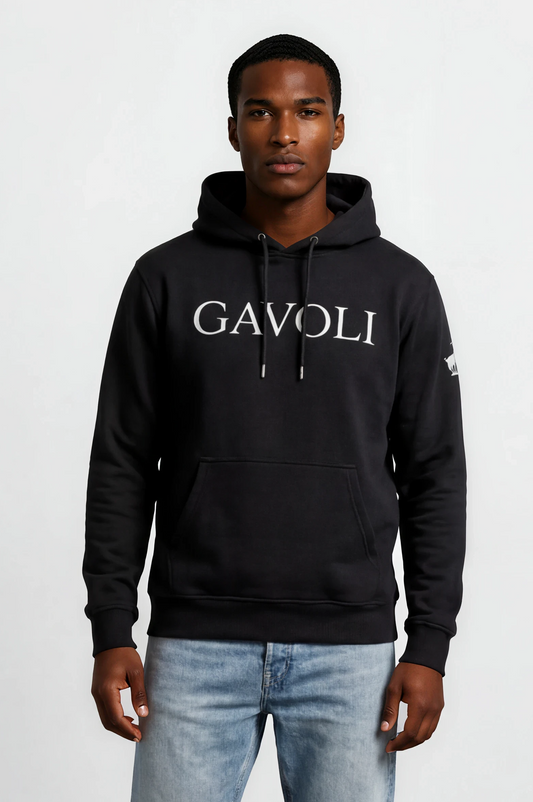 GAVOLI CLASSIC HOODIE BLACK